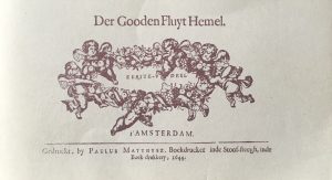 Der Goden Fluit-hemel. An anthology of music for 1, 2 and 3 soprano recorders (violins, etc), Amsterdam 1644. Facsimile edition with an introduction by Thiemo Wind. (Utrecht: Stimu, 1993)